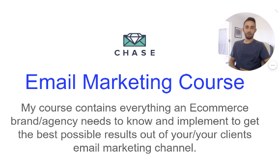 Chase Dimond – Ecommerce Email Marketing Course