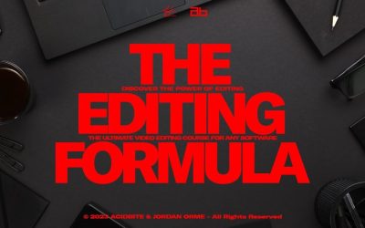 Jordan Orme – The Editing Formula