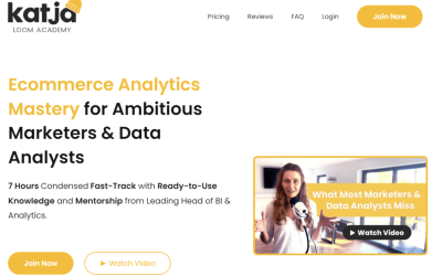 Katja Loom Academy – Ecommerce Analytics Mastery