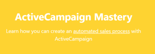 Max Van Collenburg – ActiveCampaign Mastery