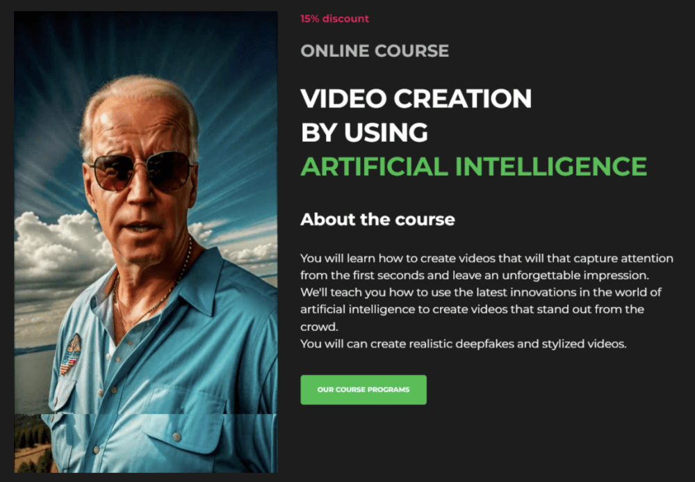 Yury Yeltsov – Video Creation By Using Artificial Intelligence (1)