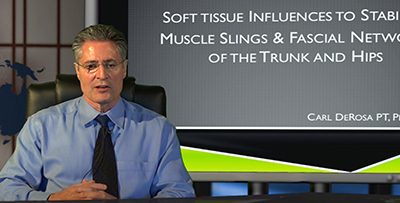 Carl DeRosa – Soft Tissue Influences to Stability: Muscle Slings & Fascial Networks of the Trunk and Hips