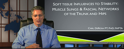 Carl DeRosa – Soft Tissue Influences to Stability Muscle Slings & Fascial Networks of the Trunk and Hips