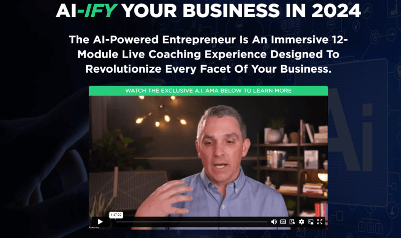 Ryan Deiss – AI-Powered Entrepreneur Accelerator ELITE (1)