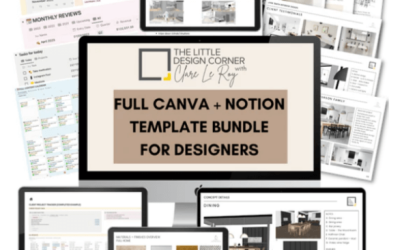 Clare Le Roy – The Complete Canva and Notion Template Bundle for Designers