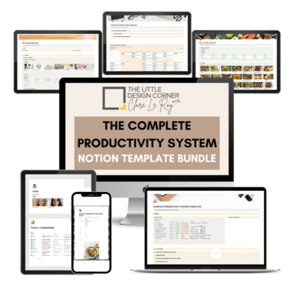 Clare Le Roy – The Complete Productivity System (1)