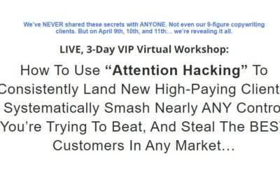 Stefan Georgi – The 3 Day “Attention Hacking” VIP Workshop