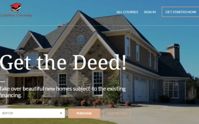 Alicia Cox – Get the Deed Subject-To the Existing Mortgage