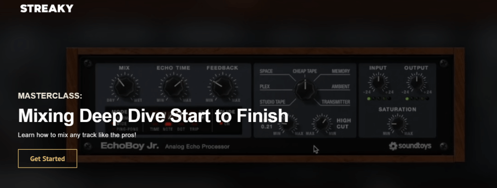 Streaky Studios – The Deep Dive Mixing Course (1)