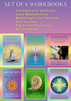 Jain 108 Academy – SET OF 6 WORKBOOKS – Sacred Geometry (All Ages)