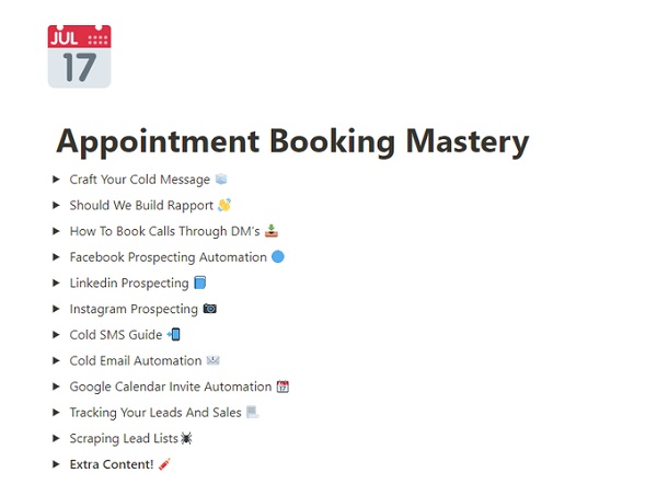 Karston Fox – Appointment Booking Mastery