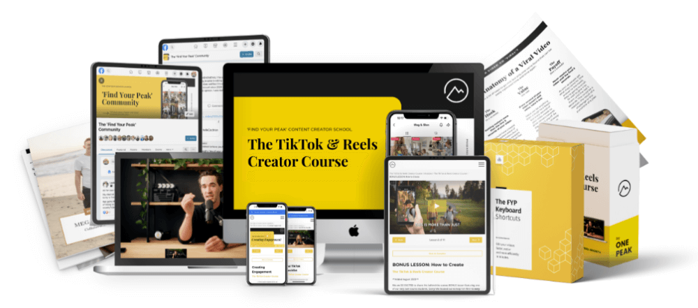 One Peak Creative – The TikTok & Reels Creator Course 2024 (1)