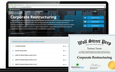 Wall Street Prep – Corporate Restructuring