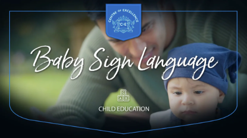 Centre of Excellence – Baby Sign Language Diploma Course