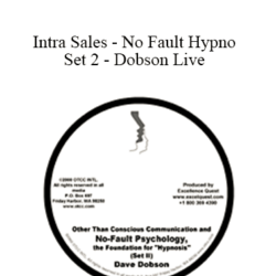 Dobson Live – Dave Dobson – Intra Sales – No Fault Hypno Set 2