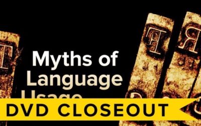 John McWhorter – Myths, Lies, and Half-Truths of Language Usage