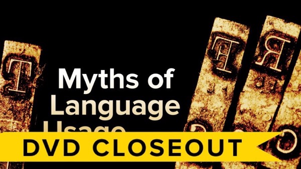 John McWhorter – Myths, Lies, and Half-Truths of Language Usage