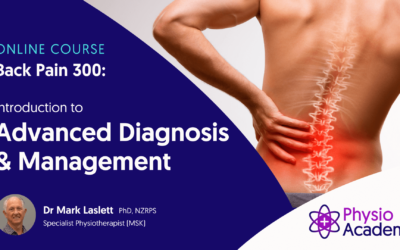 Mark Laslett – Back Pain 300 – Introduction to Advanced Diagnosis & Management