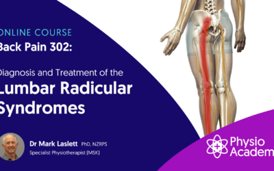 Mark Laslett – Back Pain 302 – Diagnosis and Treatment of the Lumbar Radicular Syndrome