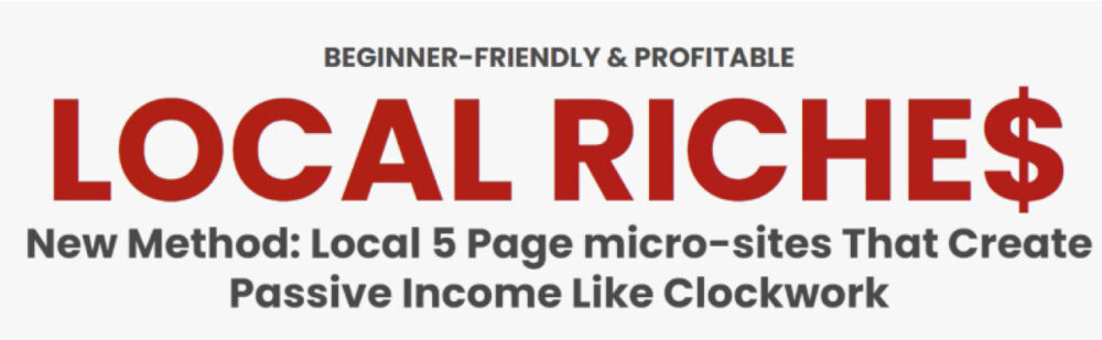 Fat Stacks – Local Profits Launch (Local 5 Page Micro-sites That Create Passive Income Like Clockwork)