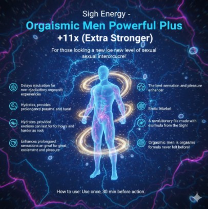 Sigh Energy - Orgasmic Men Powerful Plus +11x(Extra Strong)