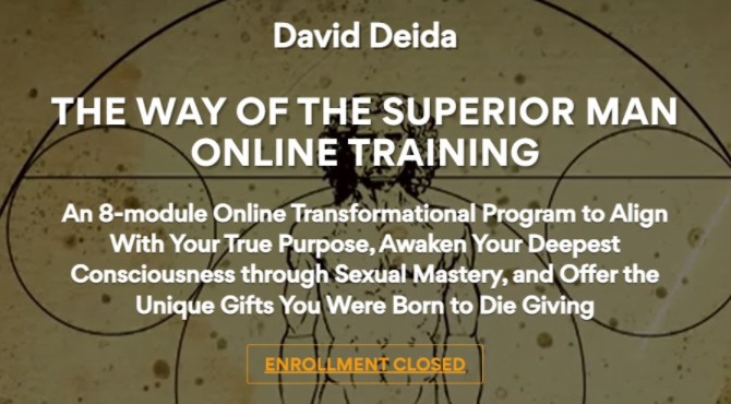 David Deida - THE WAY OF THE SUPERIOR MAN ONLINE TRAINING