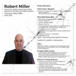 Robert Miller – Protocol for working with all types of FSAP dependencies (Russian with English Subtitles)