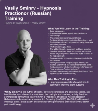 Vasily Smirnov – Hypnosis Practitioner (Russian) 2