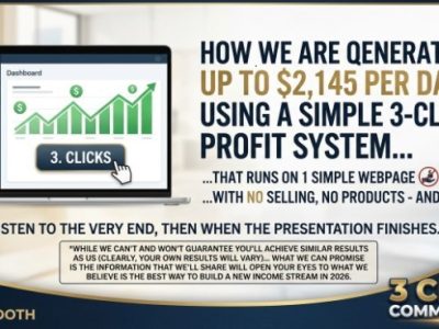 Aidan Booth – 3 Click Commissions