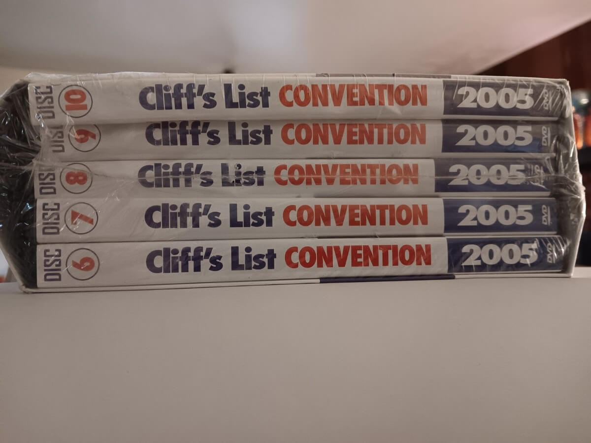 Cliff Lee – Cliff’s List Convention 1